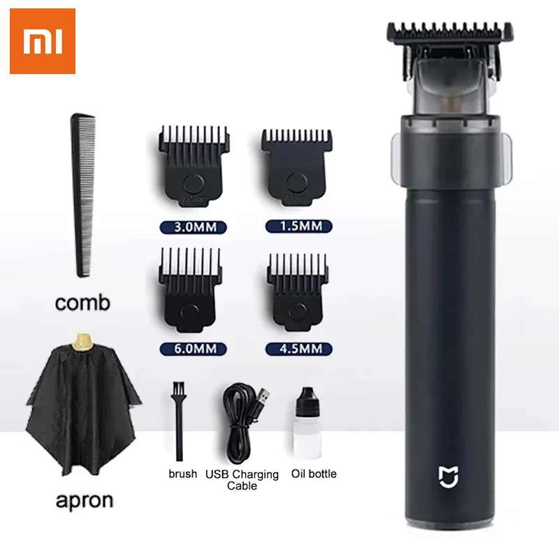 Xiaomi Mijia tagliacapelli Trimmer per uomo rasoio elettrico tagliacapelli barbiere professionale macchina per taglio di capelli barbiere taglio barba