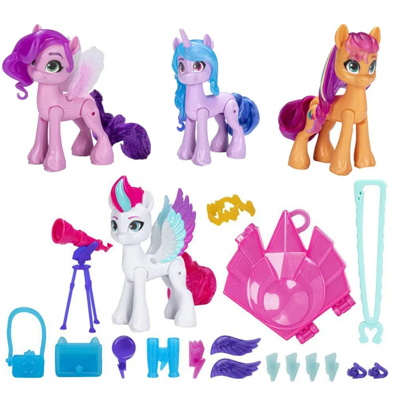 

Hasbro My Little Pony Dolls Cutie Mark Zipp Izzy Hitch Sunny Action Figures Collectible Girls Play House Toy Gift