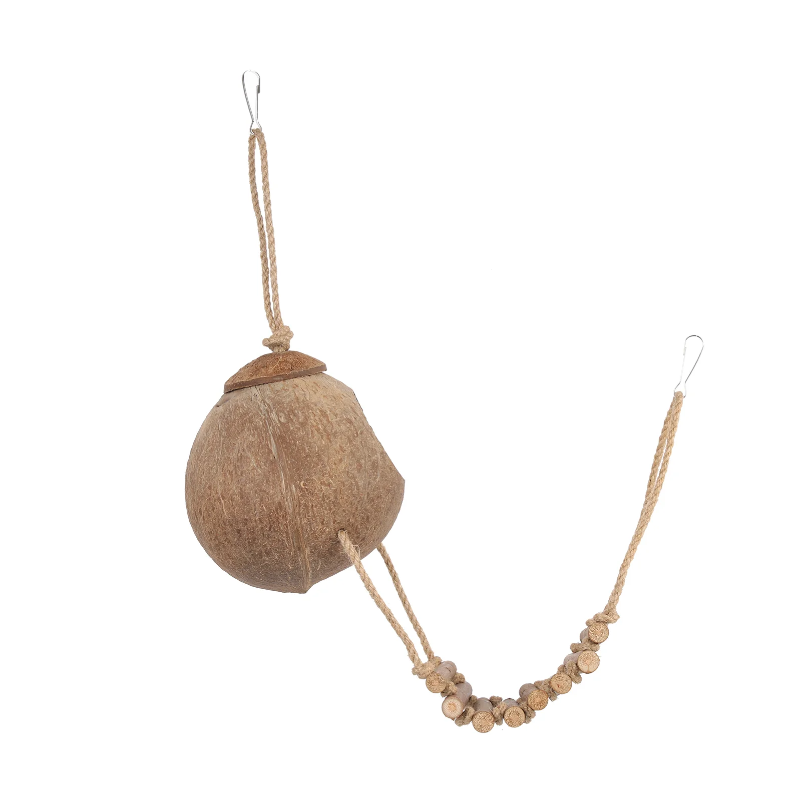 

Reptile Gecko Ladder Hide Hut Husk Tank Accessories House Cavecrested Nesting Bird Hideout Hiding Hideouts Terrarium Lizard