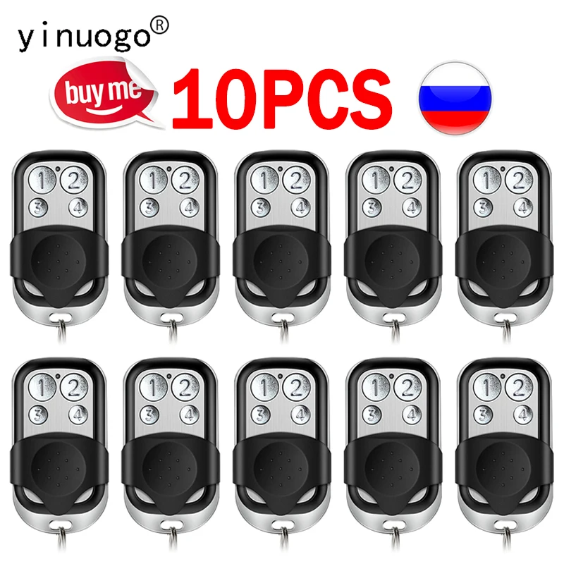 

10PCS For DOORHAN TRANSMITTER 2 PRO / DOORHAN TRANSMITTER 4 PRO Garage Door / Gate Remote Control 433MHz Dynamic Code