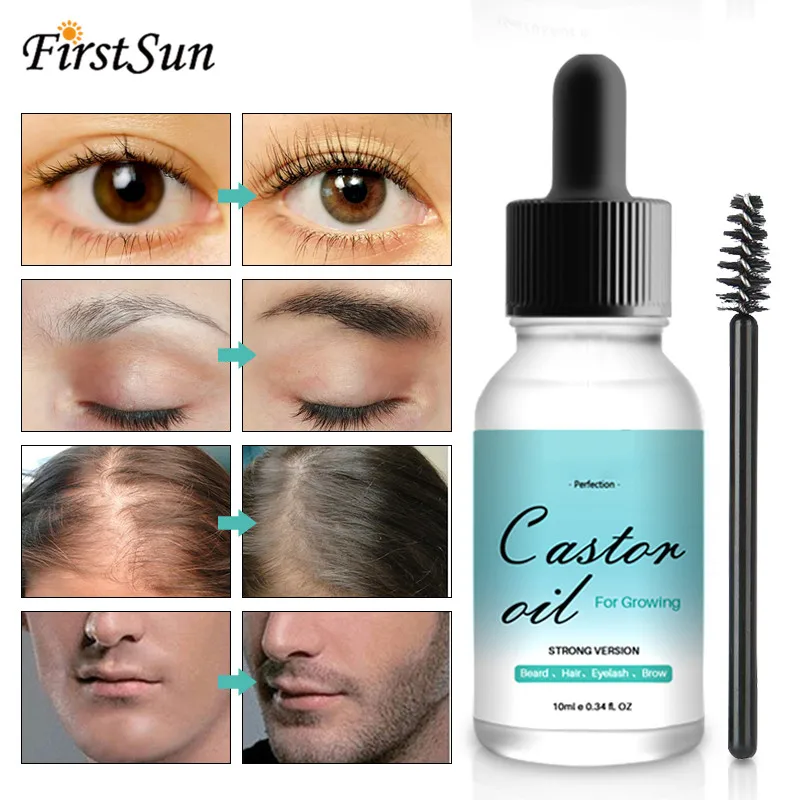 

Eyebrows Growth Serum Eyelash Growth Liquid Makeup Castor Seed Eye Lash Oil Enhancer Longer Thicker Grow Serum Cosmetics