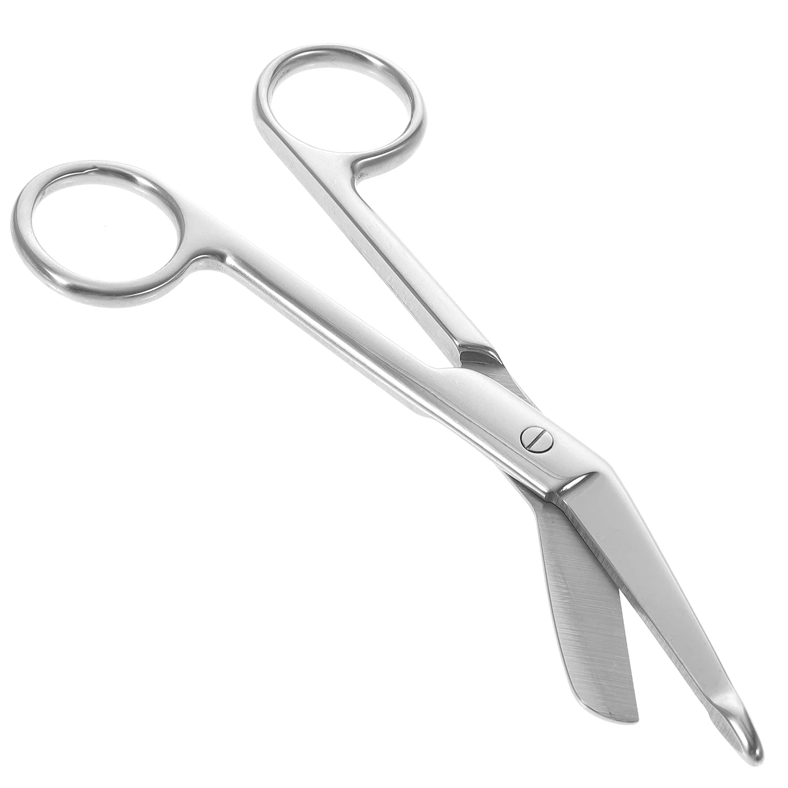 

Бандажные ножницы из нержавеющей стали, 14 см, ножницы для кормления, инструменты для медицинского домашнего использования