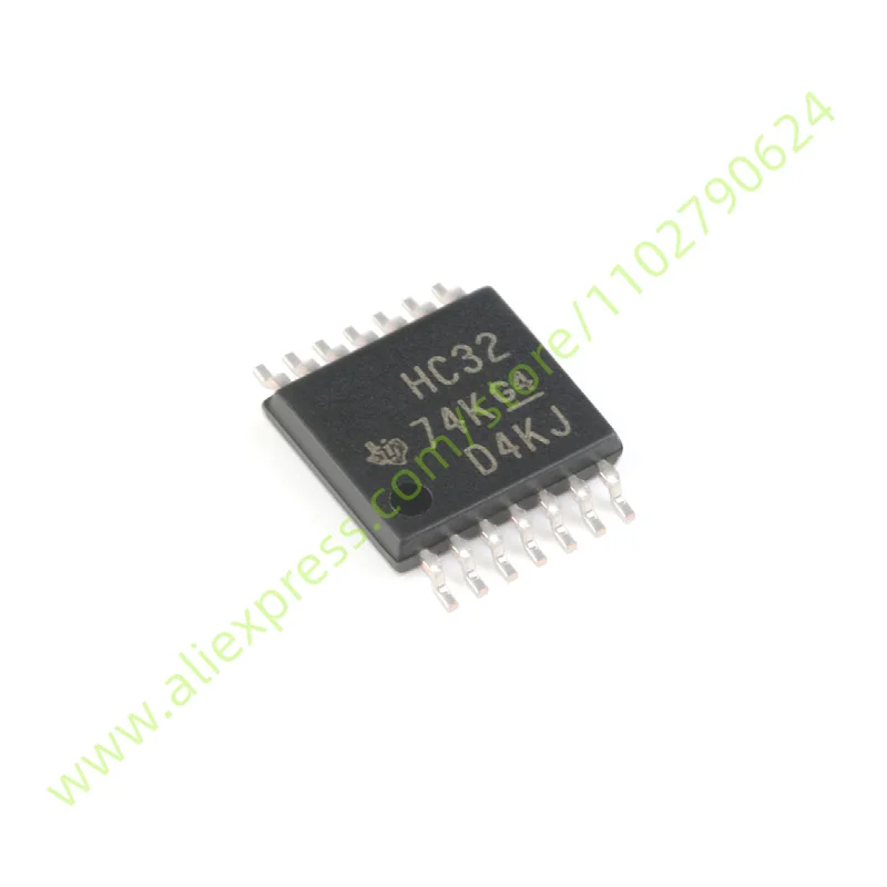 5 шт., новый оригинальный четырехъядерный процессор SN74HC32PWR, 2-входной положительный или затвор, TSSOP-14 HC32