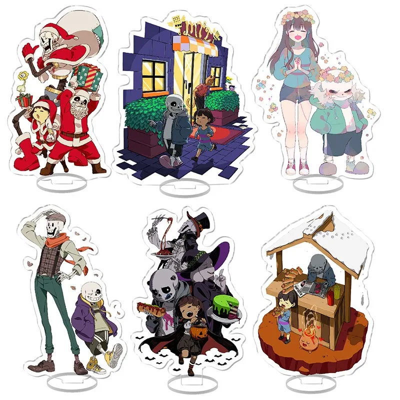 Настольная подставка с рисунком из аниме Undertale