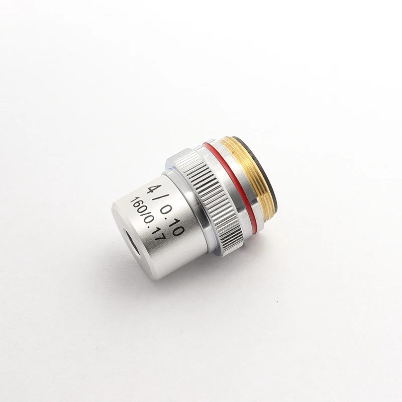 Description Picture 4 of itemBiological Microscopes Achromatic Objective Lens 100X (oil)  4X 10X 20X 40X 60X 195mm Conjugate Distance Universal RMS thread