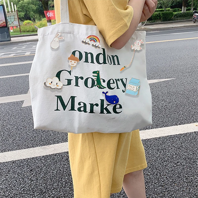 

Металлические маленькие ювелирные украшения для рюкзака в стиле INS Tide Персонализированный значок 20/30/40/50 шт., случайные Мультяшные булавки д...