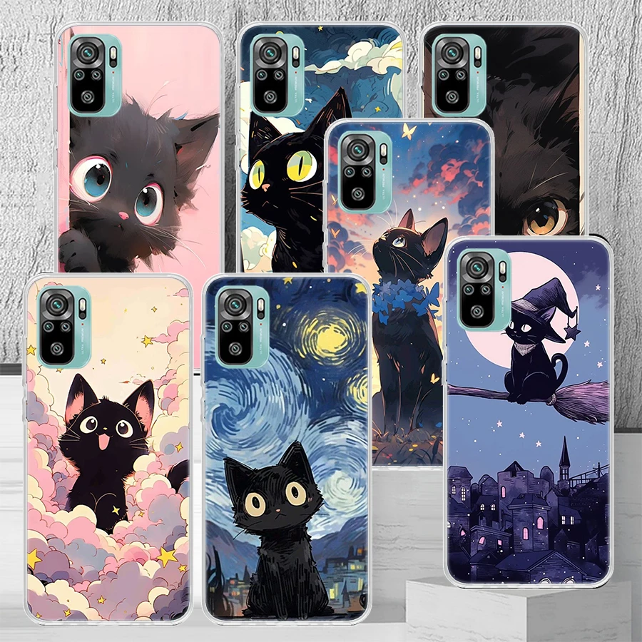 Чехол для телефона Xiaomi Redmi Note 13 12S 12 11 11S 11T 11E 10 Pro Plus 10S 9 9S 9T 8 8T Global 7