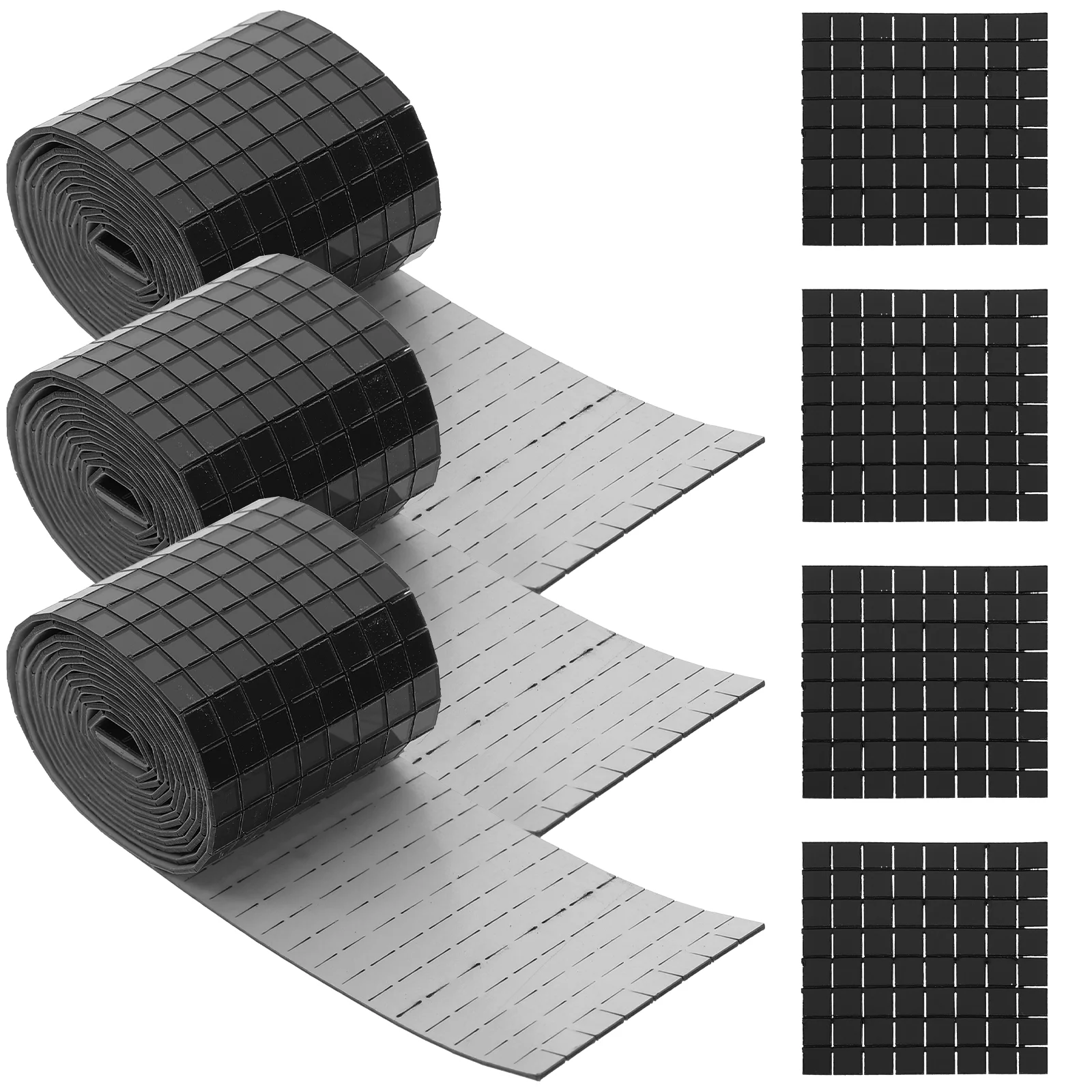 

6 Rolls Adhesive Stickers Adhesive Mosaic Decals Diy Mosaic Crafts Material