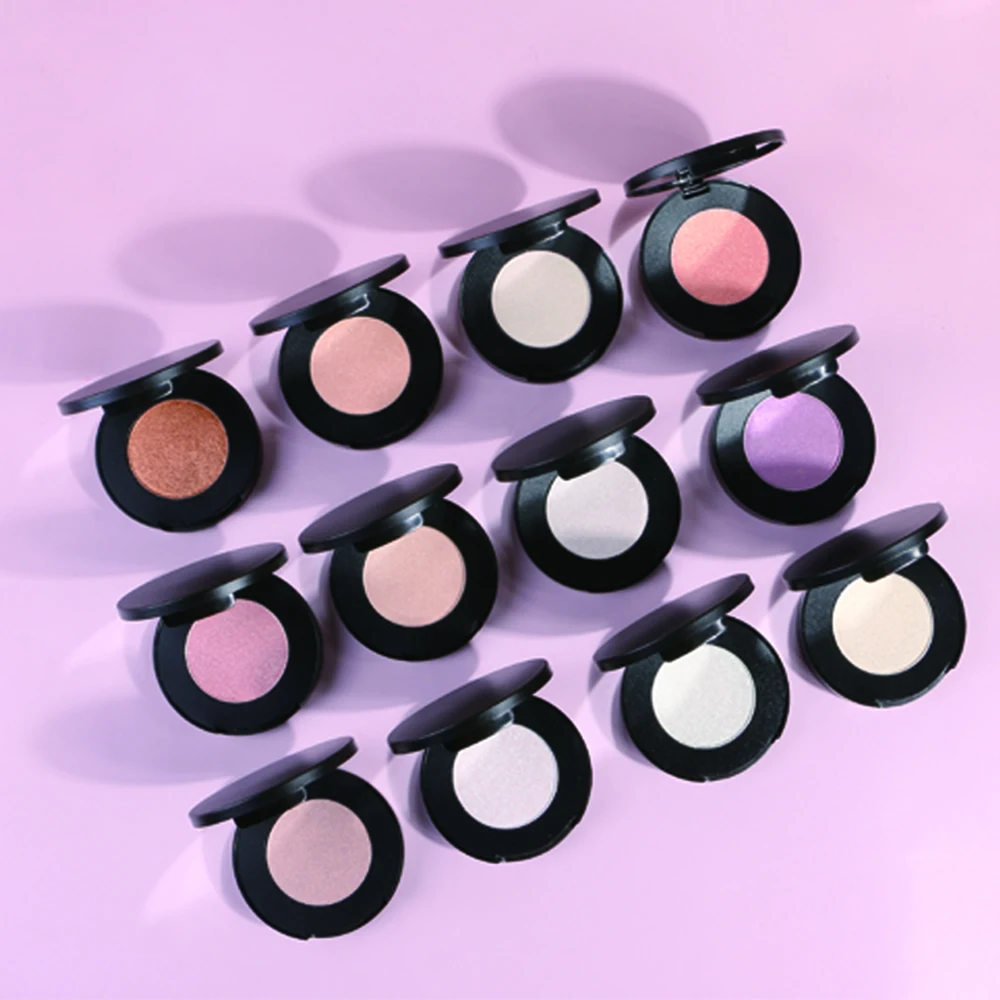 

Индивидуальный объемный однохроматический хайлайтер 12 цветов, фирменный контур, натуральный трехмерный Осветляющий макияж, черный цвет