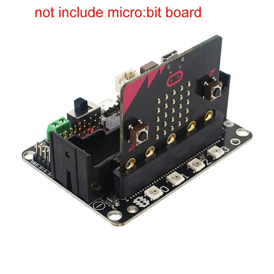Плата расширения Micro: Bit Robotbit V2.0 поддерживает автономное программирование Makecode