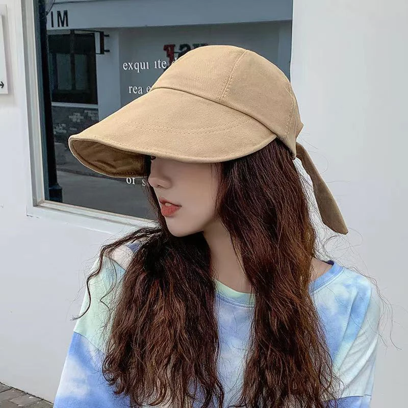 

women summer sun hat Korean version trendy Japanese cotton linen cap fisherman hat