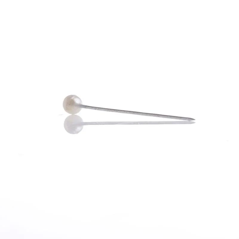 100pcs/box 36mm Round Pearl Head Dressmaking Pins Weddings Corsage Florists Sewing Pin Mixed Color Accessories GYH |