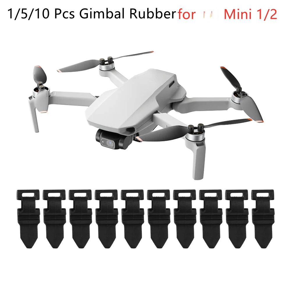 

Mini 1/2 1/5/10 Pcs Gimbal Rubber Gimbal Camera Damping Cushion Shock-Absorbing Ball Drone Accessory Spare Parts