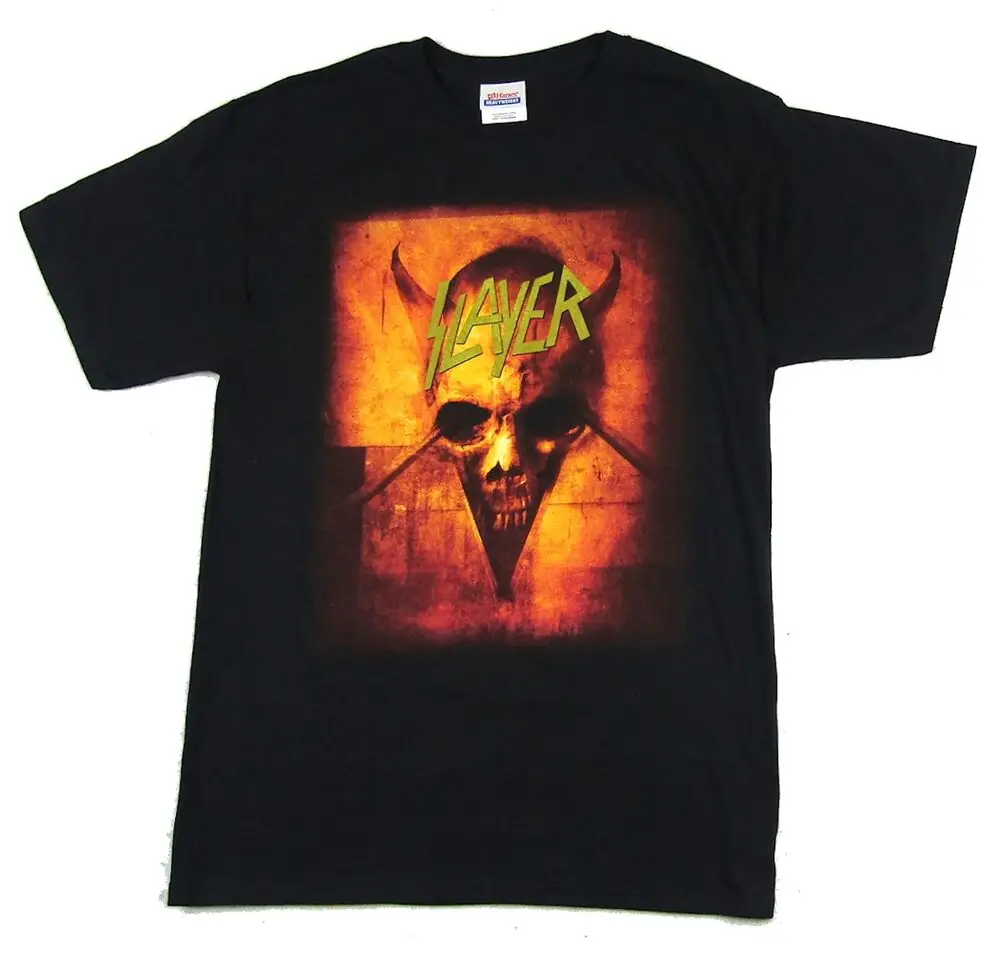 

Slayer Devil Skull Black T Shirt New Band Merch