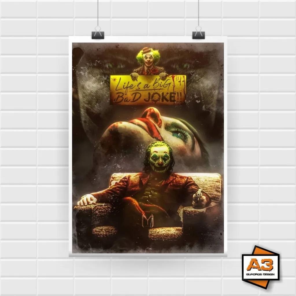 Poster Joker Decoration A4 (21cm x 30cm) |