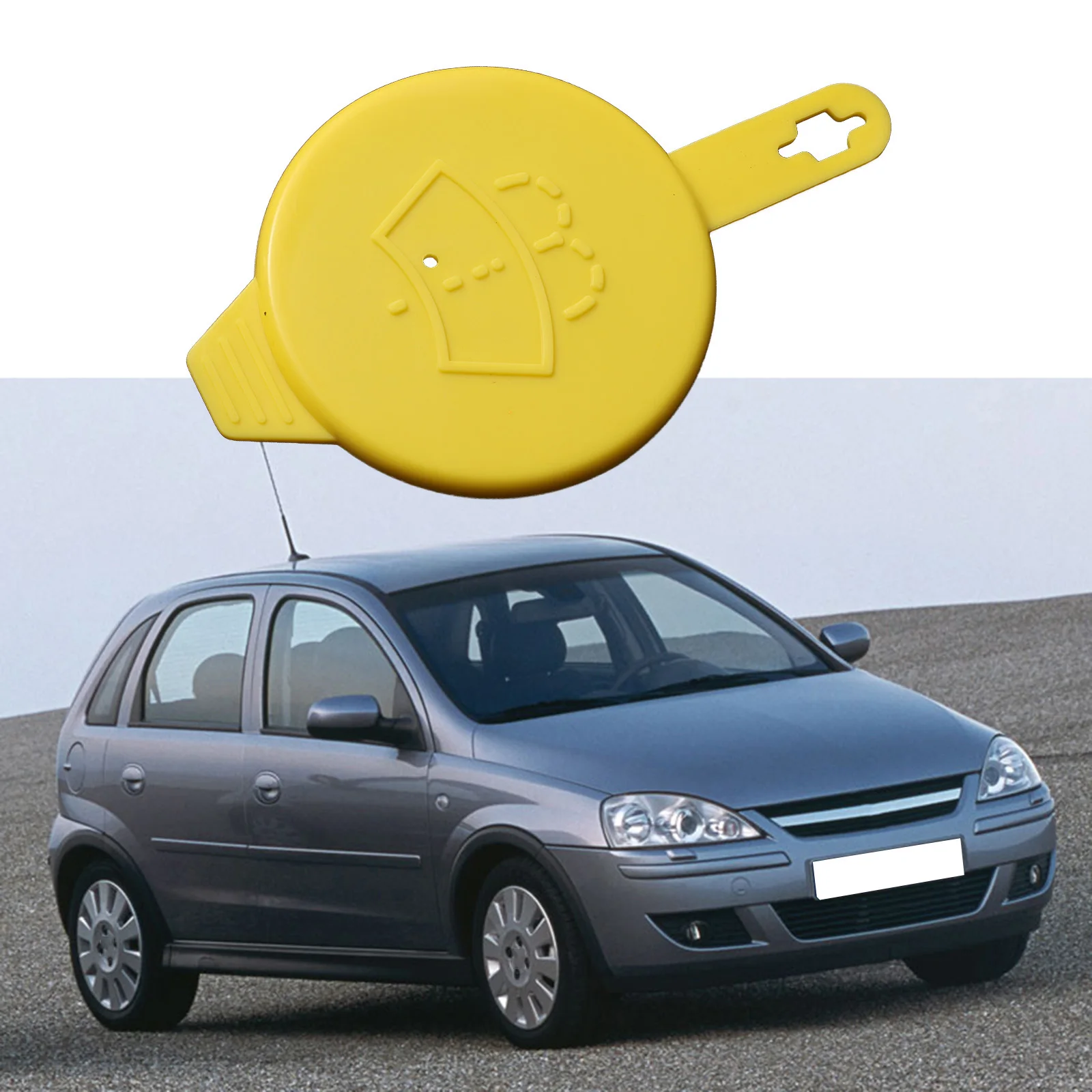

Для Vauxhall Opel Corsa B C Astra E F Nova Tigra A B Combo B C Senator Calibra Cavalier Крышка омывателя ветрового стекла 90563741