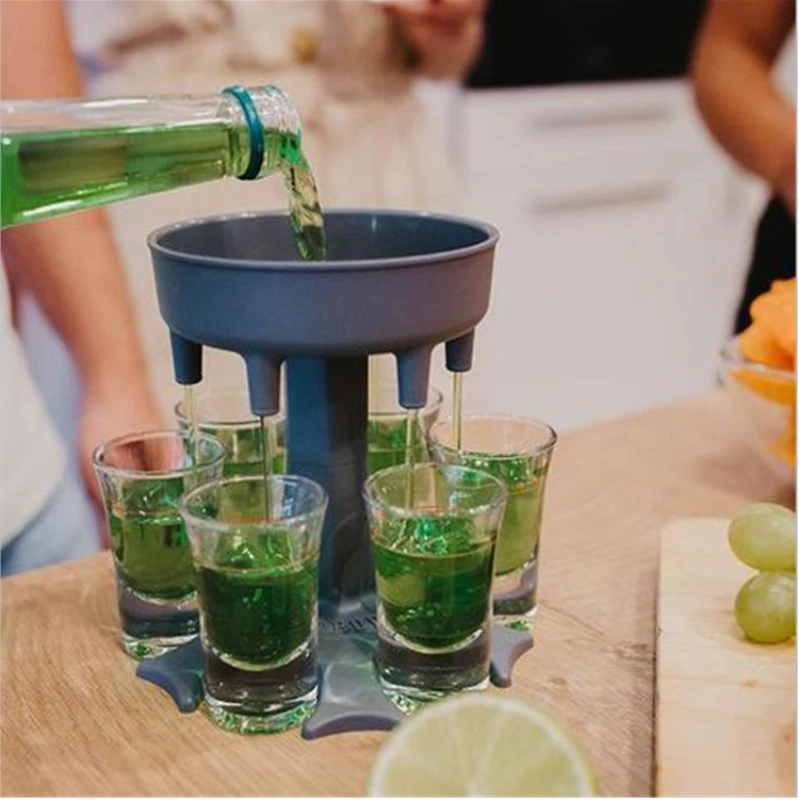 Beer Beverage Dispenser Shot Buddys Party Gifts Bar Accessories