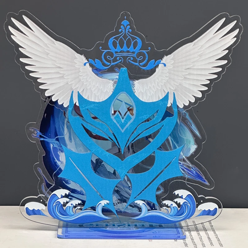 Аниме Genshin Impact Neuvillette Furina Balladeer Nahida Hu Tao косплей акриловый стоячий знак настольный