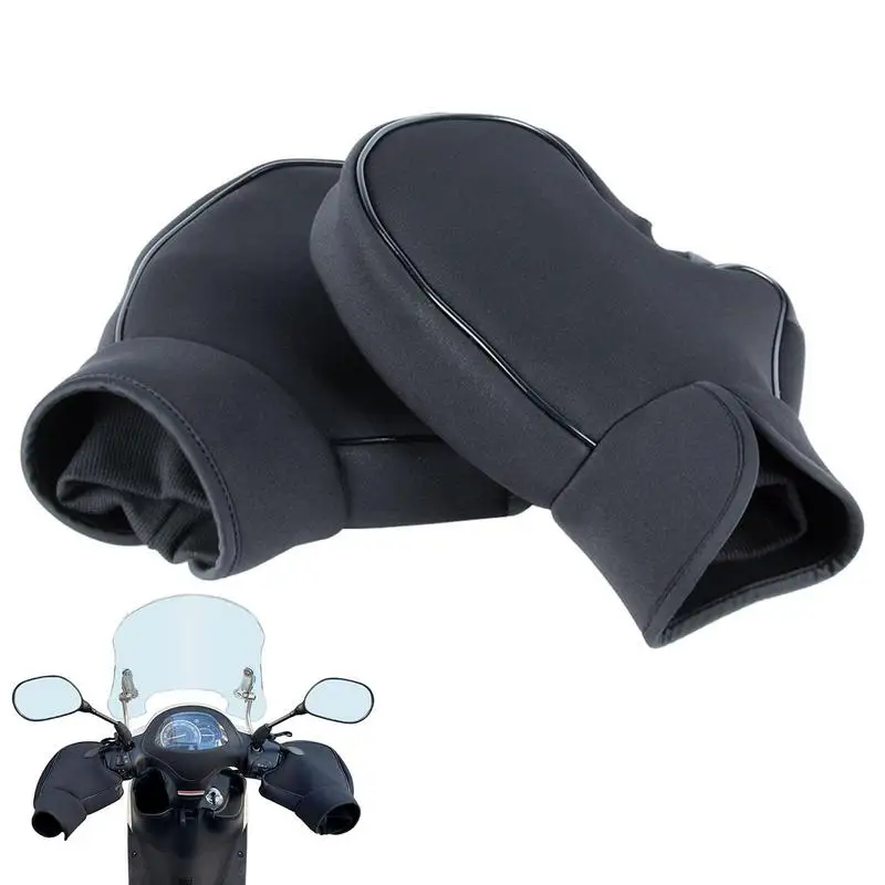 

Winter Handlebar Motorcycle Muffs Motorcycle Handlebar Gloves Muff For Cold Weather Winter Handlebars Mitts Gauntlets For Motorc