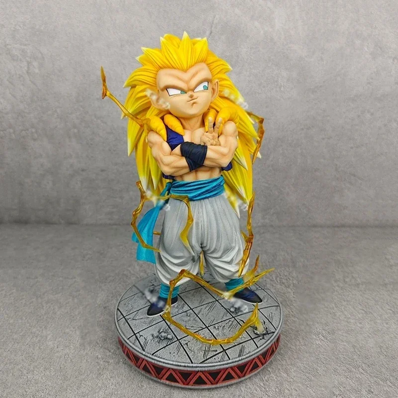 Фигурка Dragon Ball SJJ3 Gotenks аниме фигурки GK Super Saiyan статуя фигурка из ПВХ коллекционная
