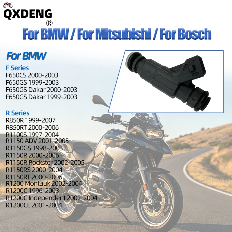 Фото Топливная форсунка для мотоциклов 0280155788 для BMW F650CS F650GS R850R R1100S R1150GS R1200C, 4 отверстия, 2 контакта, форсунка EFI №5