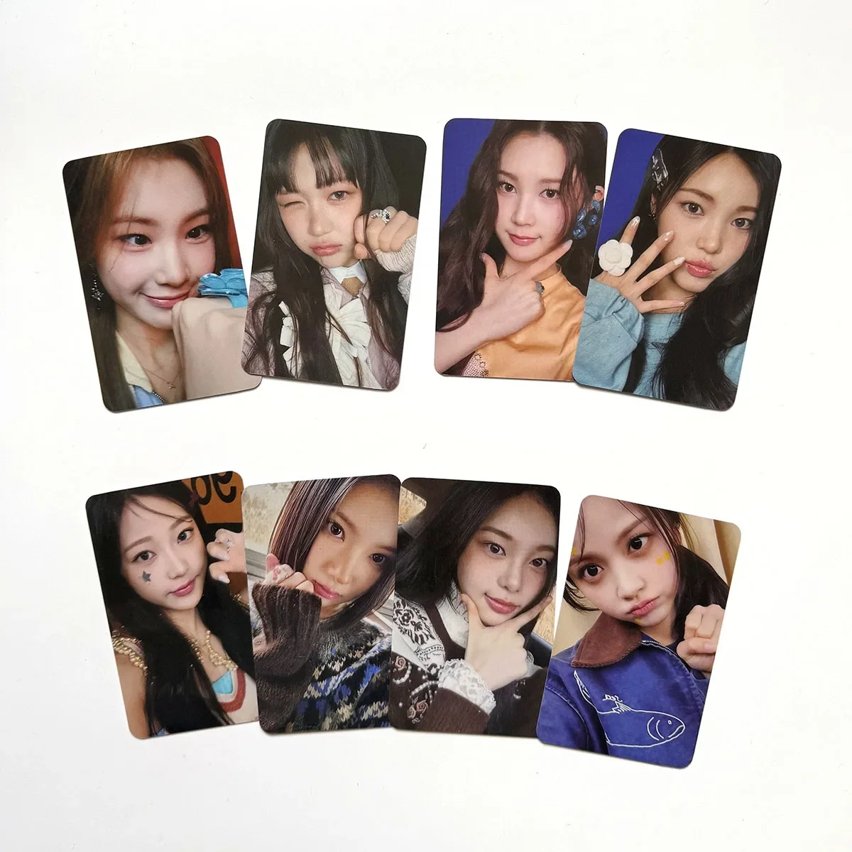 Фото Фотокарты KPOP Hearts2Hearts The Chase Album KTown4U Store Карты Benefit Jiwoo Carmen Yuha Stella Juun Ye-on H2H Коллекция фанатов №5