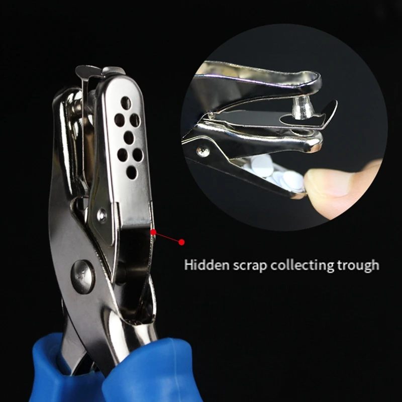 3 шт. ручной перфоратор 1/4 дюйма для офисных и школьных принадлежностей ярлыки