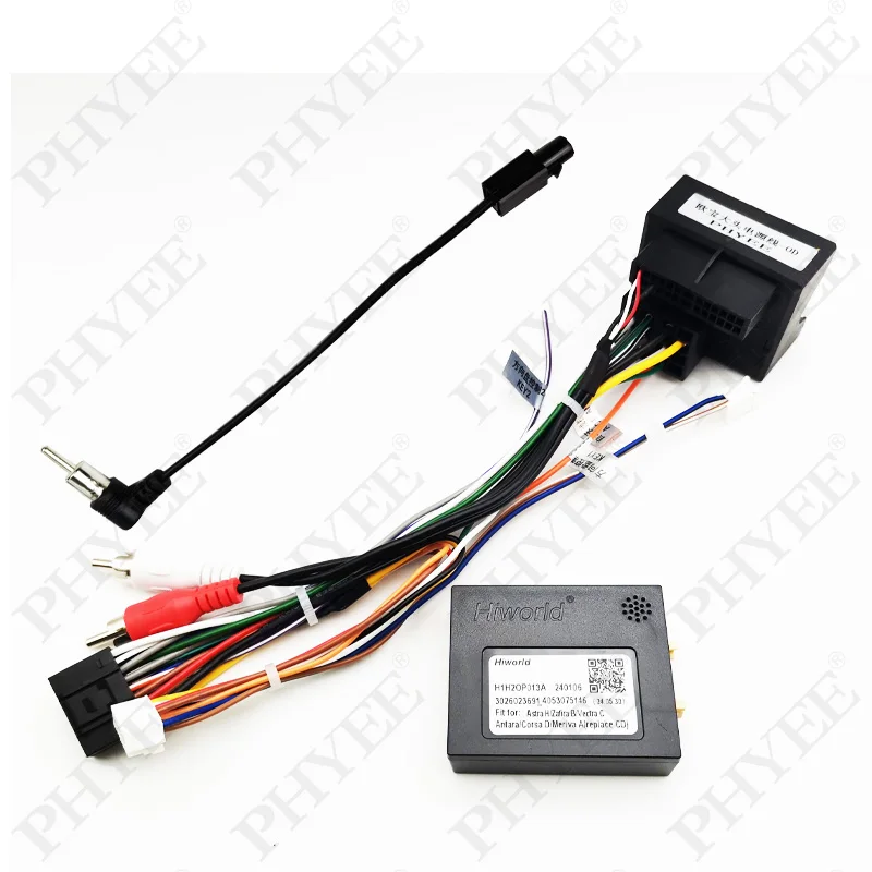 

Жгут проводов Quadlock, декодер шины CAN, 16-контактный разъем для Quad Lock, кабель-адаптер для Opel Astra H Corsa D Vectra C Antara