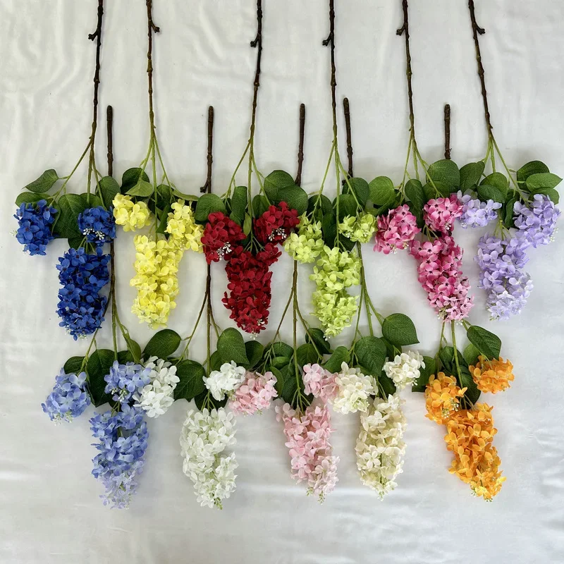 75 см Искусственный сиреневый реквизит для фотосъемки макет свадебного места