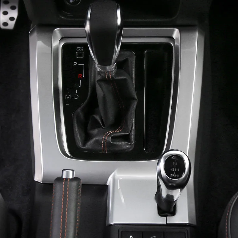 

For BAIC BJ40L 2015-17 ABS Interior Trim Modification Gear Panel Handle Cover Decorative Frame