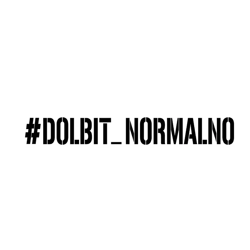 

Автомобильная наклейка # DOLBIT_NORMAI.NO, водонепроницаемая виниловая наклейка, автомобильные аксессуары, декоративные наклейки для автомобиля # V1244