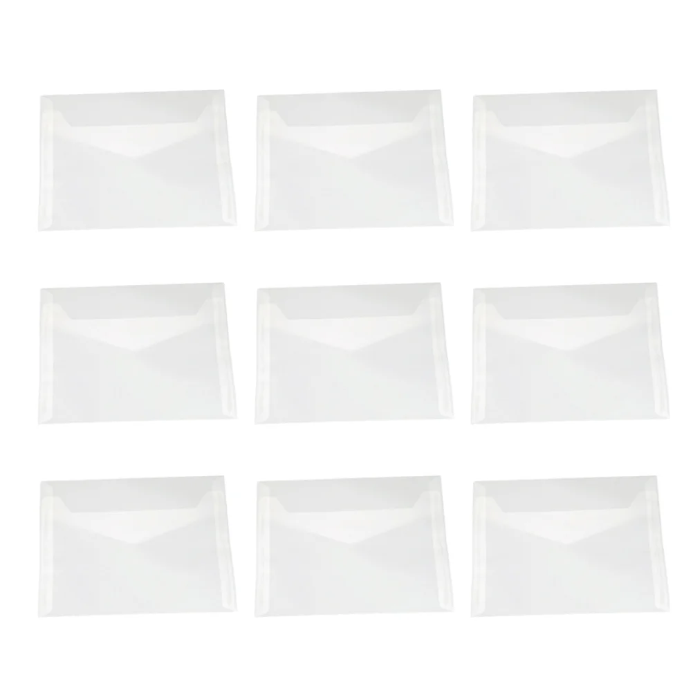 

50PCS Envelopes Multipurpose Empty Translucent Release Paper Invitations Cards Vellum Envelopes
