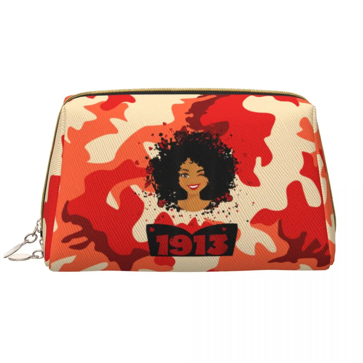 

Delta Sigma Theta Woman Teen Makeup bag Adult Portable Large Capacity Travel Storage Bag