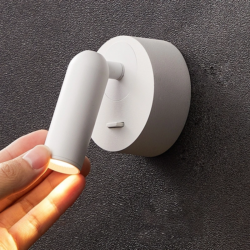 

Modern LED Bed Sconce With USB Charging 3W Rotatable Reading Wall Lamp With Switch for Bedroom Study Home Decor Indoor Lighting
