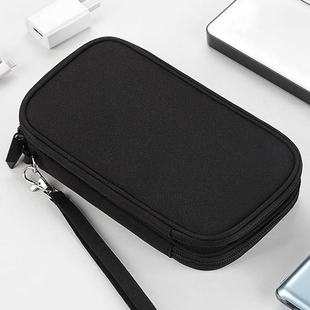 Cable Organizer Bag Electronics Travel Case Waterproof Tech Accessories Pouch Storage Bag For Hard Drives Cables Charger Phone images - 6