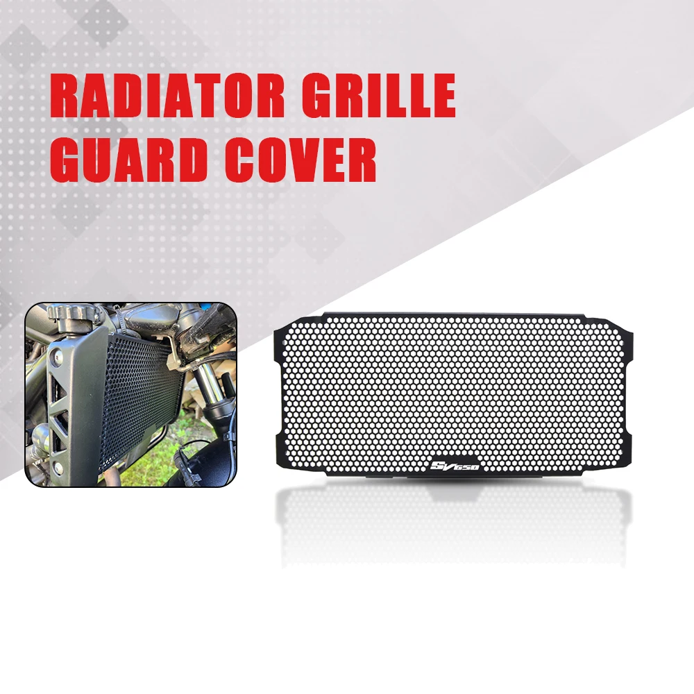 

2023 For Suzuki SV650 SV650X Motorcycle Accessories Radiator Grille Guard Cover SV 650 2016 2017-2023 SV 650 X 2018 - 2021 2020