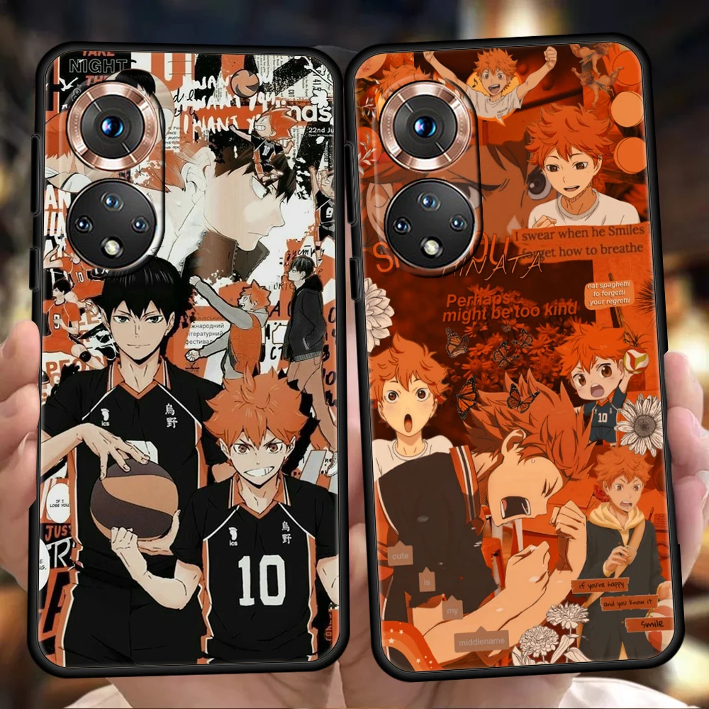 

Haikyuu Phone Case For Honor 50 10i 20i Pro Cover Bag For Honor 20 20S 10 9 8A 8S 8X 7A 5.7inch 7X Silicone Shell Fundas Coque