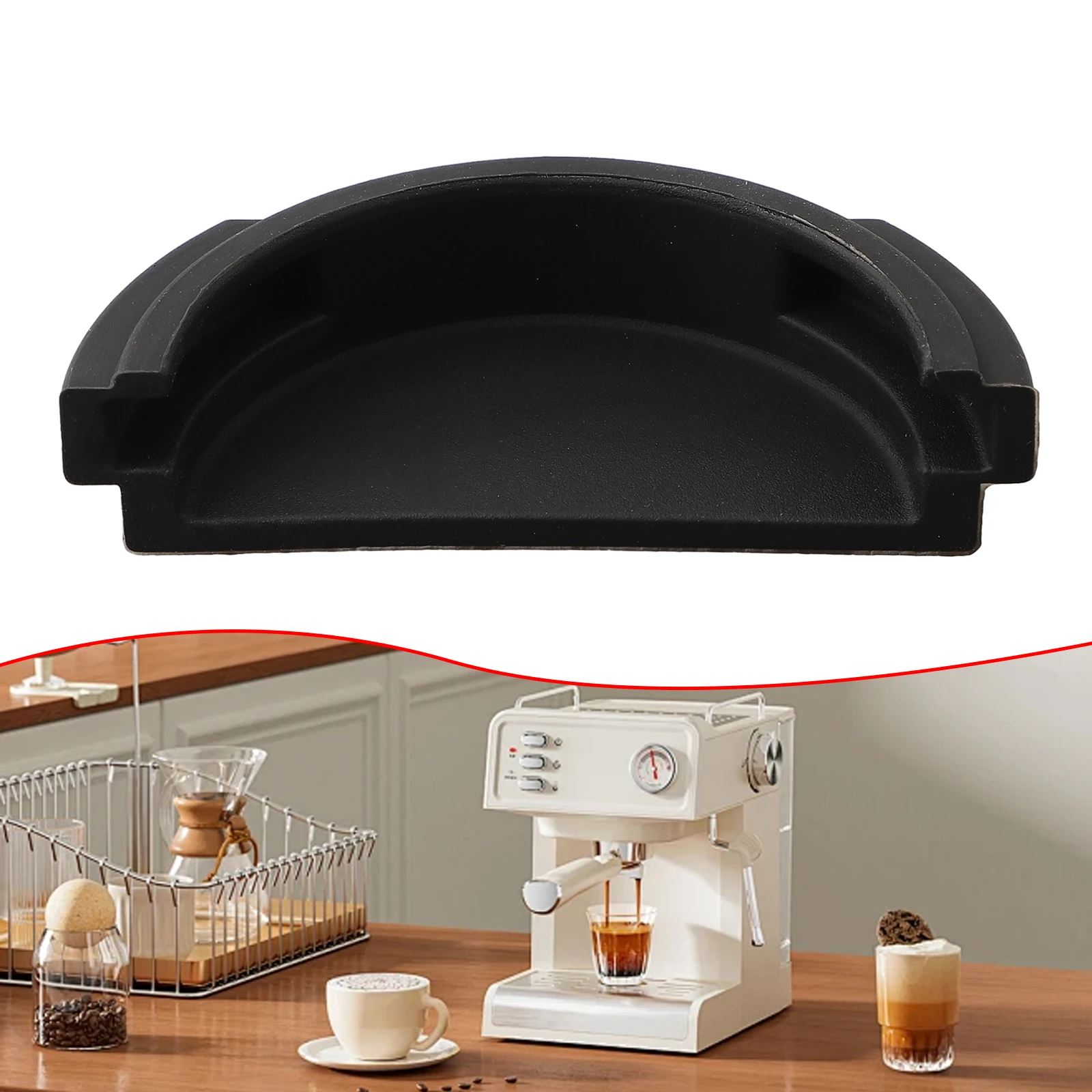 Органайзер стойка для фильтра кофе силиконовый 87x48x20 мм настенный держатель