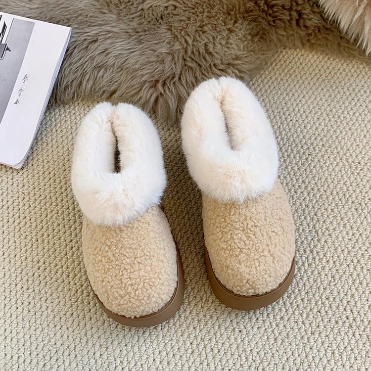 2024 модные блестящие зимние ботинки женские нескользящие ботильоны на меху