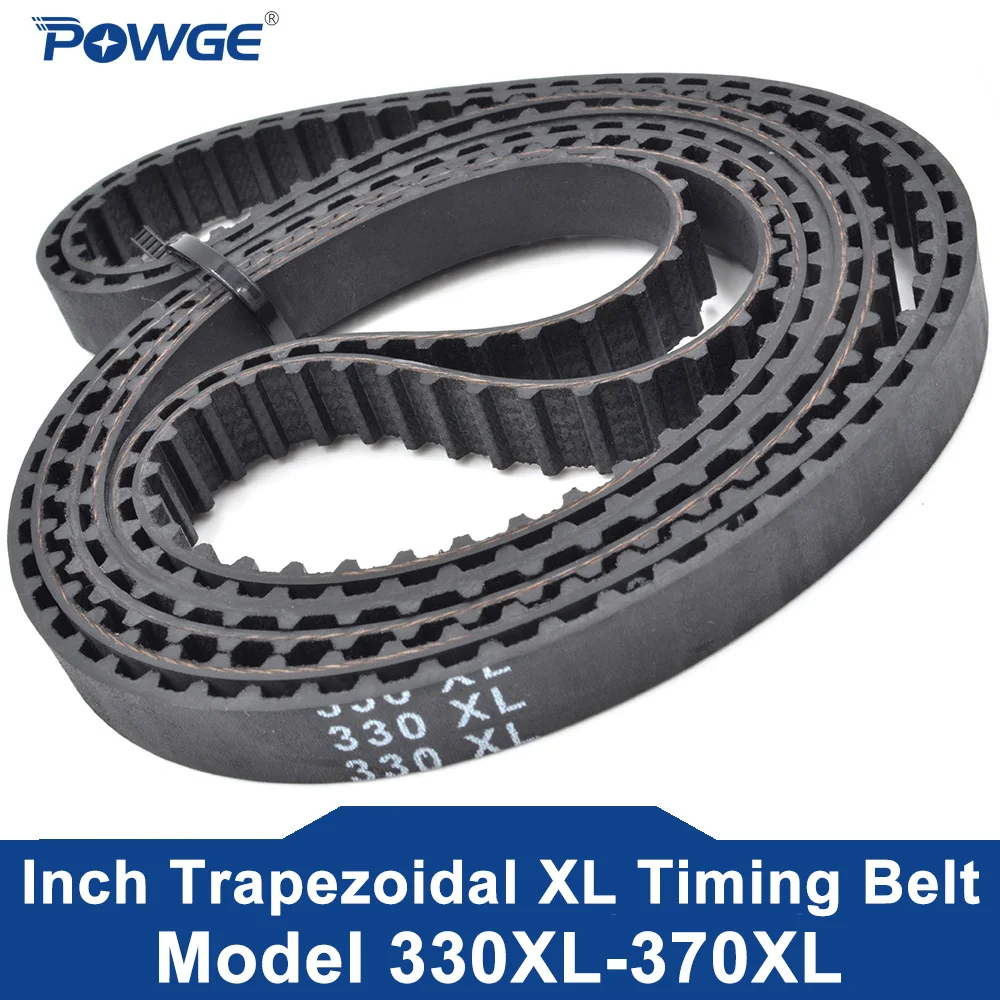 

POWGE 2 шт. XL Ремень ГРМ Lp = 330 332 334 336 338 340 342 344 346 348 350 352 354 356 358 360 362 364 368 370 Ширина 5-38 мм Резина