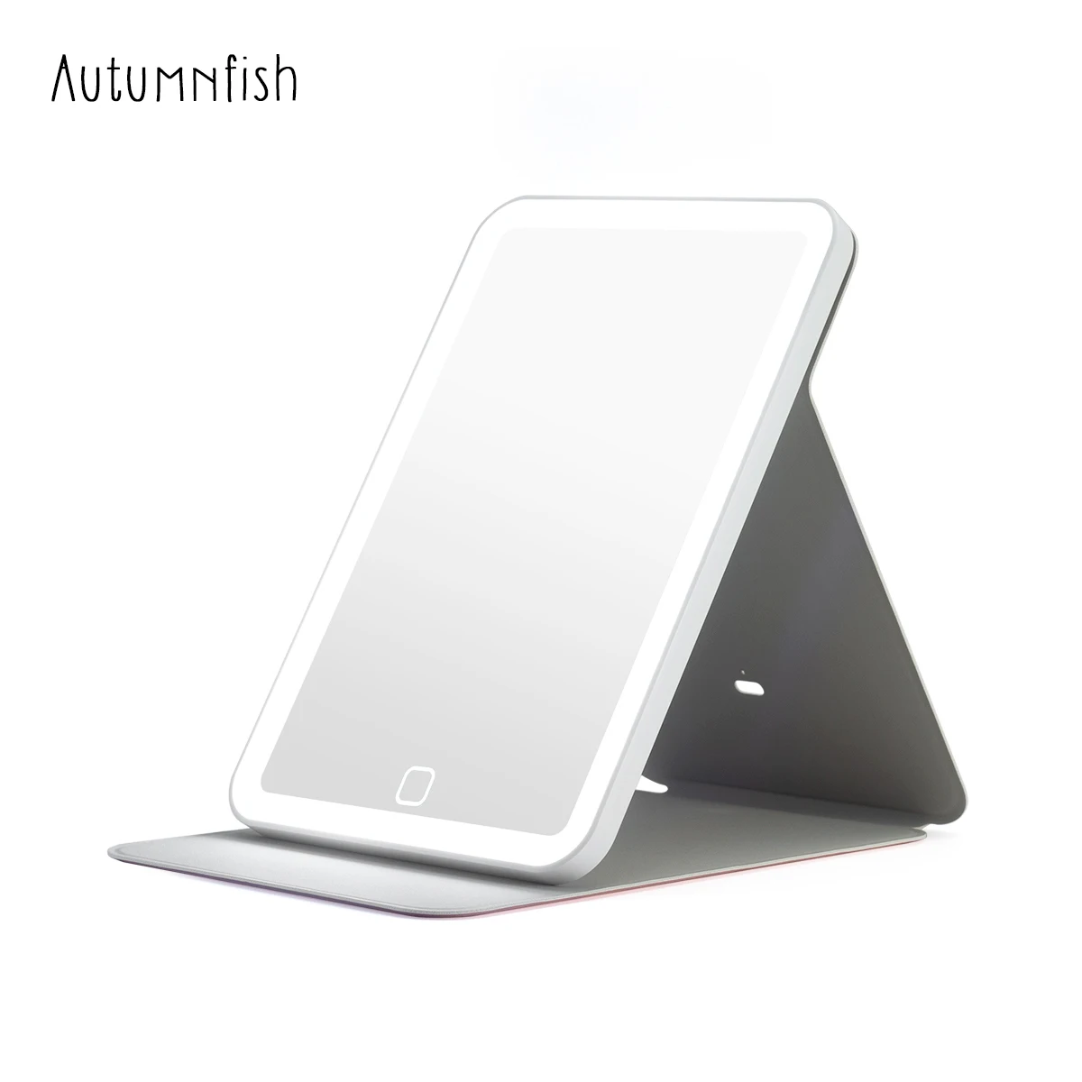 Autumnfish Зеркальные зеркала для макияжа складывающиеся гладкие удобные и