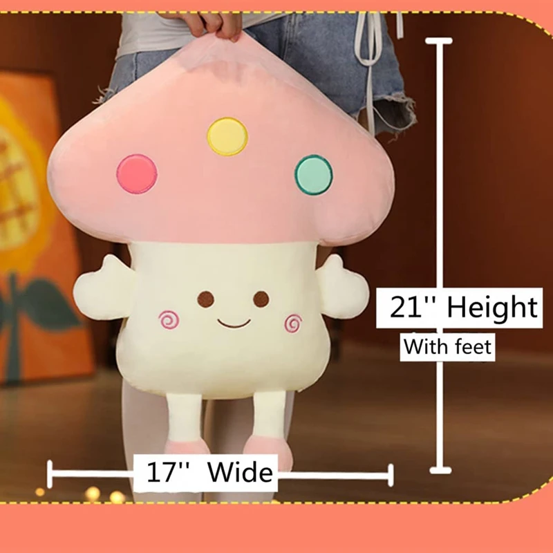 Симпатичная плюшевая игрушка-гриб подушки-грибы мягкая подушка для обнимания