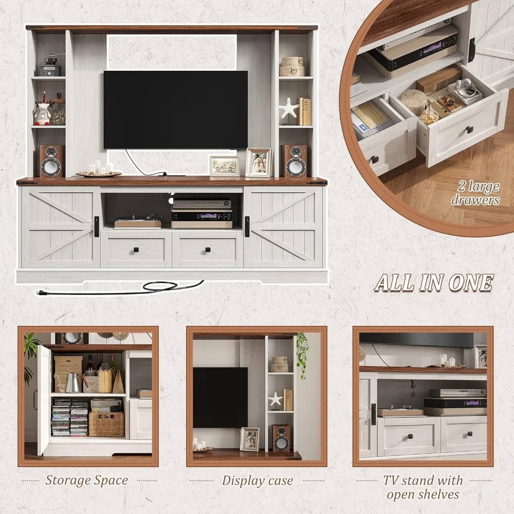 Деревянная подставка под телевизор настенный блок развлекательный центр