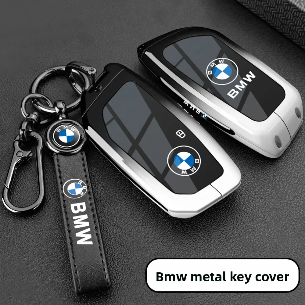 Фото Металлический чехол-брелок для автомобильной NFC-карты/ключа BMW 1, 3, 5, 7, 8 серий, X1, X3, X5, X6, X7, F30, G20, F34, F31, G30, G01, F15, I3, M4, 535le №3
