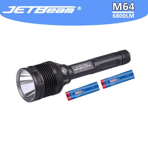 Охотничья вспышка JETBeam M64, фотовспышка 21700, лм, фотовспышка, сверхмощная перезаряжаемая лампа для кемпинга