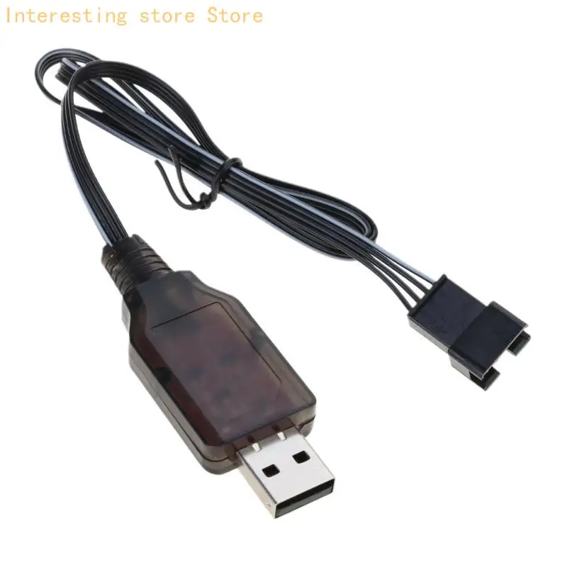 Фото SM4P 7,4 В USB-кабель для зарядки 4-контактный шнур для зарядного устройства для литиевой батареи для DE36W DE65 HM202 EC08 EC16 №2