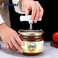 manual can opener labor saving rotating lid opener stainless steel adjustable 1 4 inches cap lid openers kitchen assisted tools