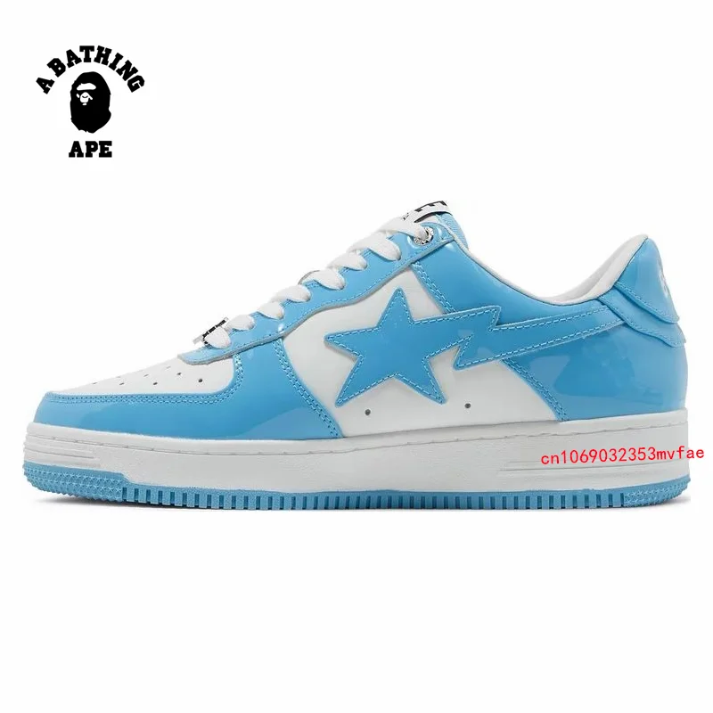 A BATHING APE Men Women Vibe BapeGoose Sports AF Sneakers Unisex Air Skateboarding Bapesta Sta Sport Force Outdoor Walking Shoes