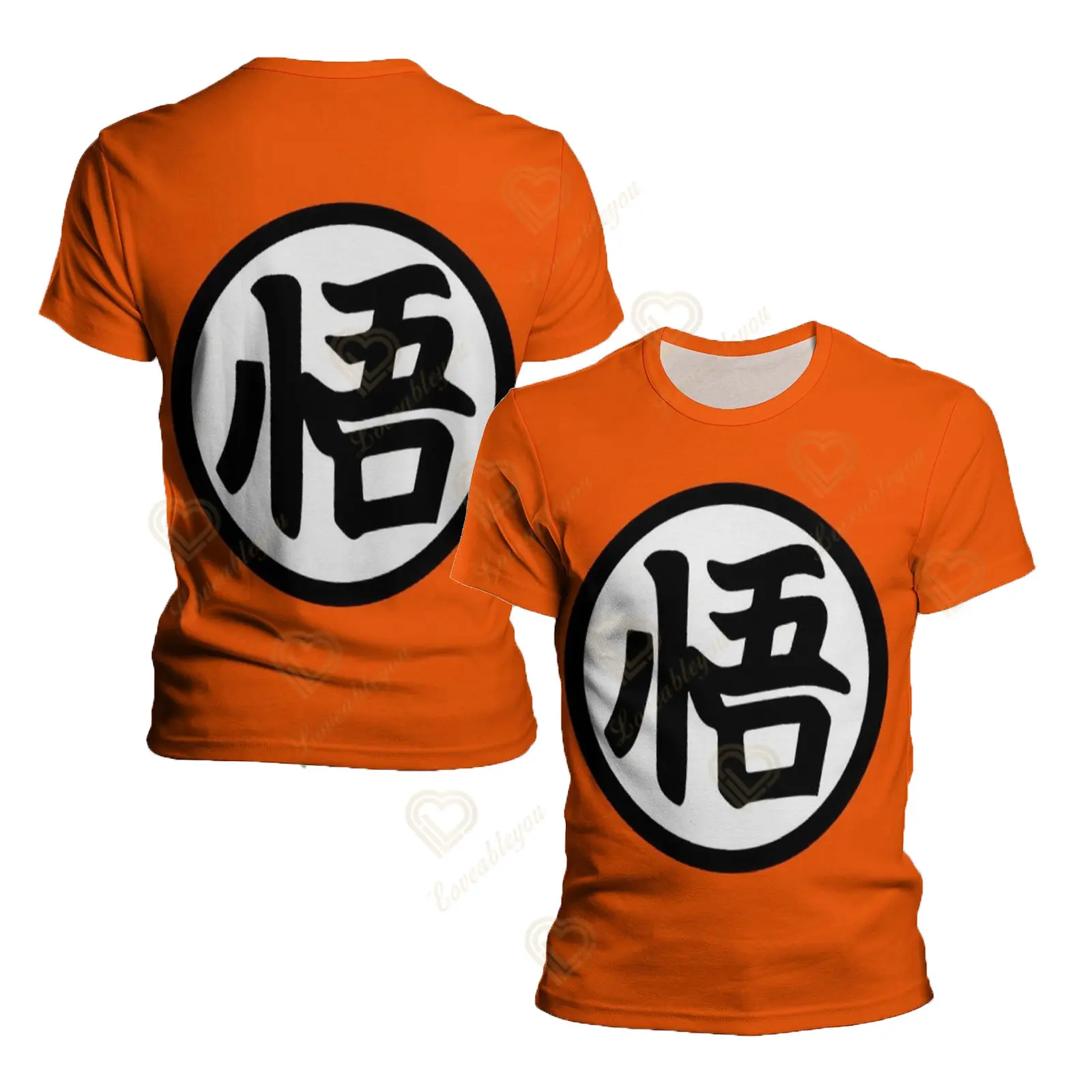 

Summer Kids Goku T-shirt Fashion Boys Girls Anime Tees Short Sleeve Tops Casual Children Clothes for 1-14 Years Kids Streetwear