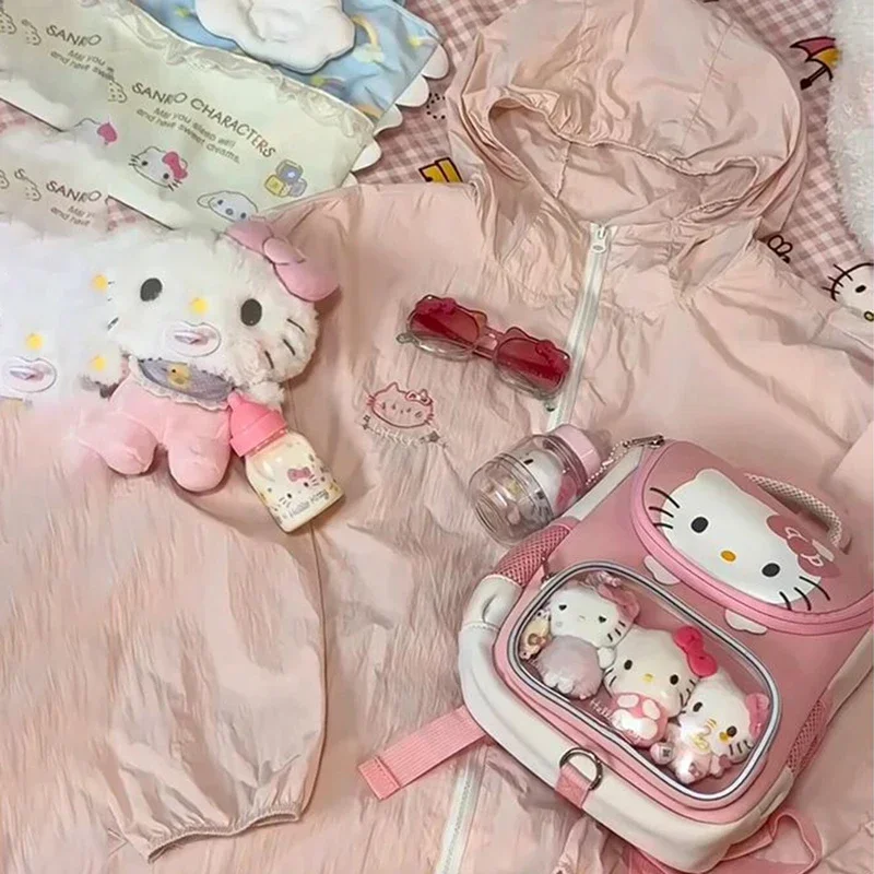 HelloKitty милый мультяшный стиль для мальчиков и девочек универсальный школьный